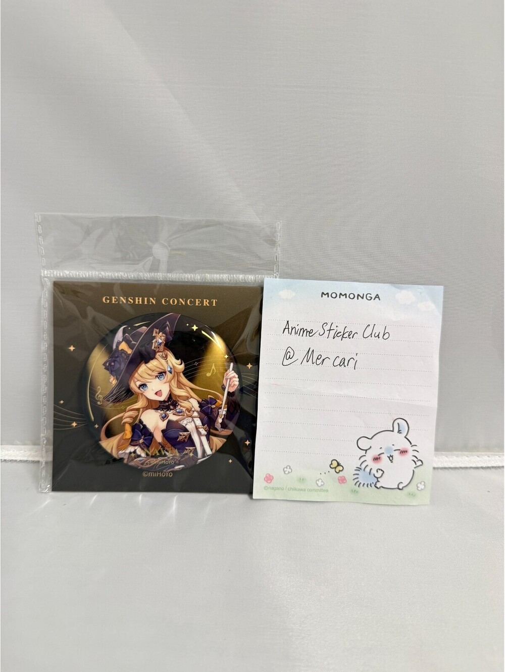 Genshin Impact Concert Navia Button Pin Badge Official Genshin Symphony Sealed
